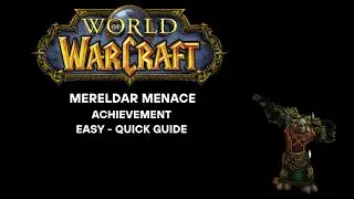 THE MERELDAR MENACE ACHIEVEMENT - EASY AND QUICK GUIDE