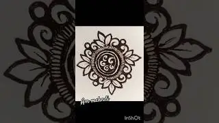 Unique Mandala Beautiful Mehndi Henna Design Easy Mehendi #mehndi #henna #mandala