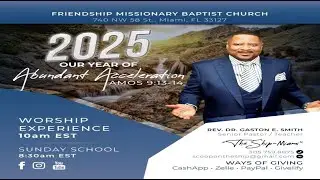 The Ship Miami - Pastor Gaston Smith | It Had To Happen