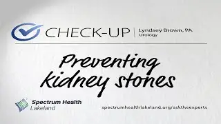 Check-up: Preventing kidney stones (Lyndsey Brown, PA)