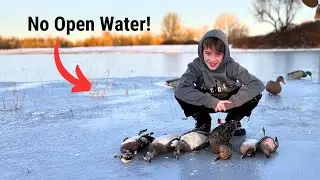 Duck Hunting on Solid Ice