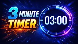 3 Minute Timer ⏱️ | Focus & Countdown | Online Timer Flow