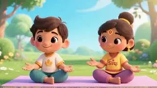Kids Meditation 🧘&zwj;♀️ | Pranayama and Om with Kittu Siya