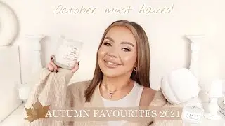 AUTUMN FAVOURITES 2021 | OCTOBER MUST HAVES! 🍂 | Fiona J Coles