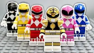 Power Rangers in LEGO?! 🤯 Custom Minifigure Unboxing