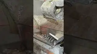 #shredder #machine #heavyequipment #hydraulic #excavator #satisfying #styrofoam #grinder #trending