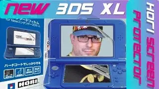 Applying the NEW HORI Screen Protector on a NEW Nintendo 3DS XL - Retro Game Players