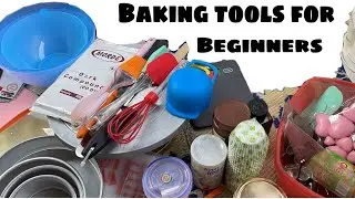 Baking Kit For Beginners | Essential Baking Tools For Beginners | केक का सारा सामान कीमत और उसका Use