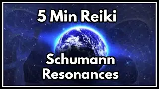 Reiki l Schumann Resonance With Crystal bowls l Grounding l 5 Minute Healing Hands Series