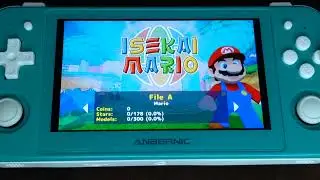 Isekai Mario On The Anbernic RG505 OLED!