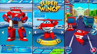 Super Wings : Jett Run - All Levels Gameplay Walkthrough (Android,ios)