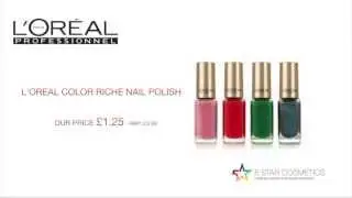 5 Star Cosmetics - L'OREAL COLOR RICHE NAIL POLISH