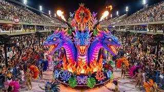 Rio Carnival 2026 🔥 Explosive Samba Parade Takes Over Brazil | Epic Highlights