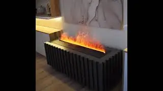 Современный паровой электрокамин Schones Feuer 3D FireLine 1000 в портале CUSTOM😉