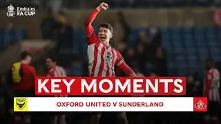 Oxford United v Sunderland AFC | Key Moments | Fourth Round | Emirates FA Cup 2025-26