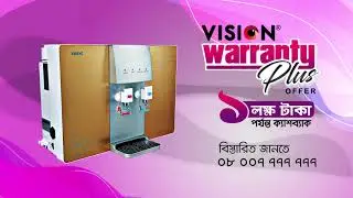 VISION RO Water Purifier | Warranty Plus Offer
