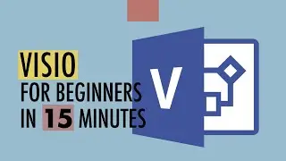 Microsoft Visio для начинающих | Начало работы с фигурами и соединителями