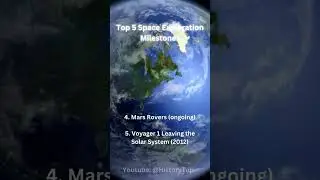 Space Exploration Milestones #history