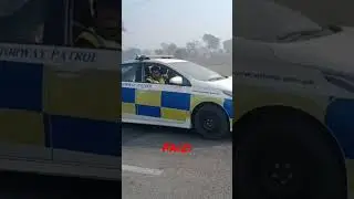 A classy entry of motorway police in multan punjab