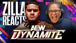 AEW DYNAMITE Live Stream with Zilla Fatu