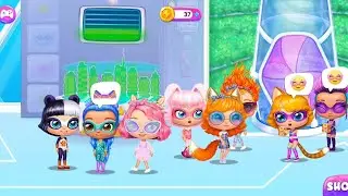 Power Girls - Fantastic Heroes | tutotoons games | power girls 