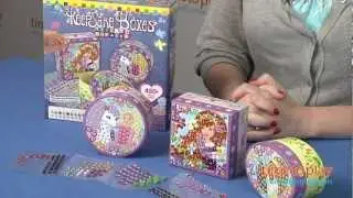 Sticky Mosaics Keepsake Boxes from The Orb Factory