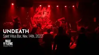 UNDEATH live at Saint Vitus Bar, Nov. 14th, 2022 (FULL SET)
