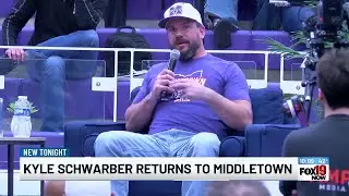 Three-time MLB All-Star returns to Middletown to hometown celebrations
