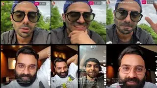 @AnubhavSinghBassi  Insta Live with Aparshakti Khurana