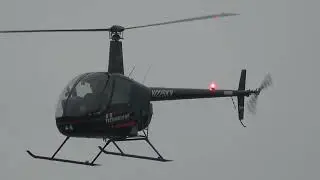 ROBINSON R22 N225KY LANDING AT ATB - WEVELGEM -EBKT BELGIUM 16-8-2025