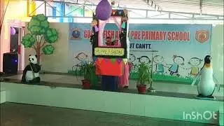 Children's day celebration at golden fish army pre primary School, Meerut 