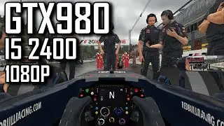 F1 2016 GTX 980 OC | i5 2400 3,8 GHz | 1080p Ultra Settings