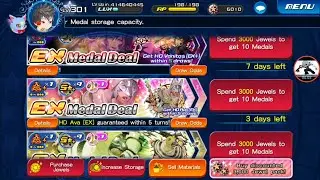 Kingdom Hearts Union X doing the HD Ava EX pull and Traits