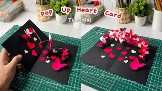 ❤️ DIY Pop-Up Heart Card Tutorial 🤍