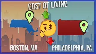 Boston, MA vs Philadelphia, PA Cost of Living/Travel Price 2025 Comparison