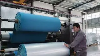 Hot Melt Lamination Machine for Aluminum Foil to Foam (for Insulation/Automotive)