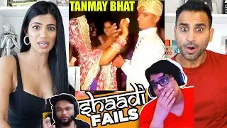 INDIAN SHAADI FAILS REVIEW | Tanmay Bhat | Magic Flicks REACTION!!