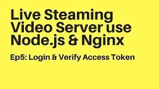 Ep5: User Login & Verify Access Token
