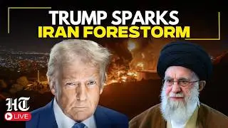 Iran Vs USA Live | Trump&rsquo;s Bold Iran Comment Triggers International Backlash | Trump l Khamenei