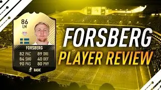FIFA 17 - TIF 86 RATED EMIL FORSBERG!!! PLAYER REVIEW!!! FIFA 17 ULTIMATE TEAM PLAYER REVIEW!!!
