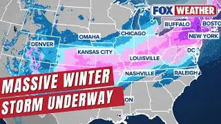 Historic Winter Storm Blasts Plains, 245m Across 40 States Brace For Major Disruptions