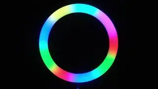 DYNAMIC ARCHED BLACK LIGHT RING SCREEN Full HD, 2D, 3D, 4D