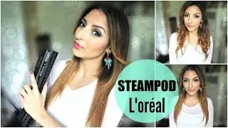 L'oréal SteamPod : Cheveux lisses, souples et brillants !