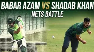 Babar Azam and Fakhar Zaman face Spinners Shadab Khan and Abrar Ahmed | Babar struggles against spin