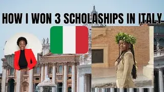 I won 3 scholarships and had to choose one. Studying both bachelors and masters degrees in Italy