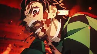 Tanjiro Finishes Gyutaro -「Demon Slayer: KnY FanDub」