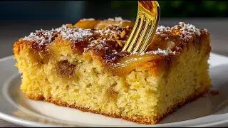 I Bake and Bake This Winter Yogurt Cake! Simple, Quick, and Budget-Friendly ❄️🍎