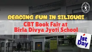 CBT Book Fair 2025 at Birla Divya Jyoti School, Siliguri | Drawing Competition & Happy Kids!