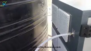Ozone Installation In Process for ETP Plant
