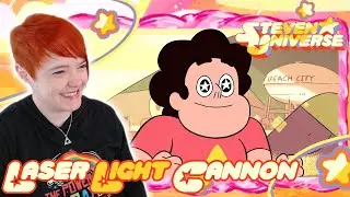 An Adorable Start!!! Steven Universe s1 Eps 1&2 Gem Glow & Laser Light Canon Reaction